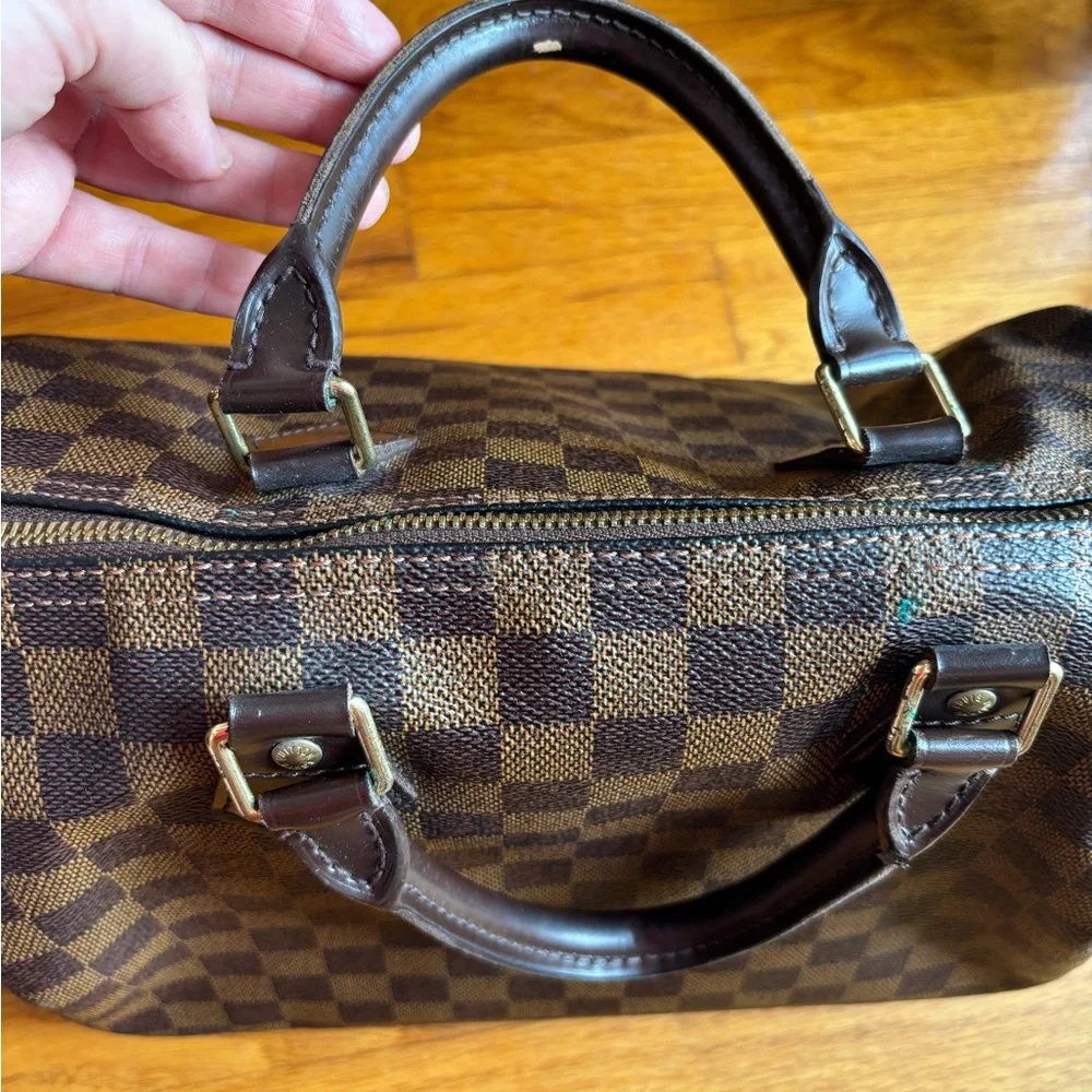 LOUIS VUITTON Damier Ebene canvas, the Speedy 30 100% AUTHENTIC!!!! - Picture 14 of 16